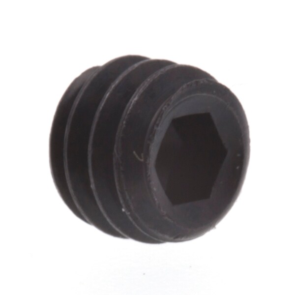 Socket Set Screws, No 8-32 X 1/8 in, Black Oxide Coated Steel, PK25